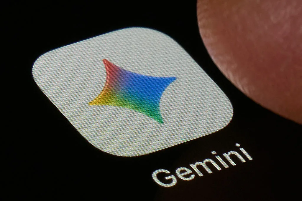 Gemini app icon on smartphone screen: Gemini 4 Argon Explained